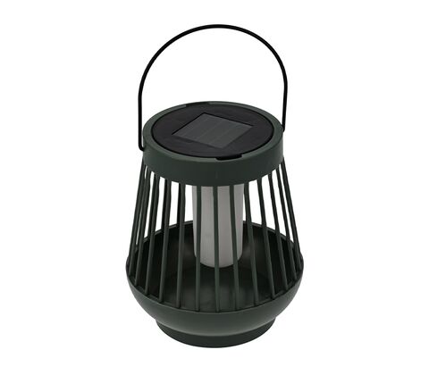 Solcelle lanterne - assorterede farver H 15 cm