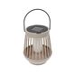 Solcelle lanterne - assorterede farver H 15 cm