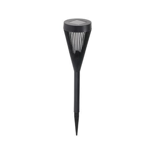 Solcelle fakkel mat sort H 46,5 cm