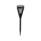 Solcelle fakkel mat sort H 46,5 cm