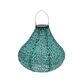 Solcelle lanterne pæreform assorterede farver H 30 cm