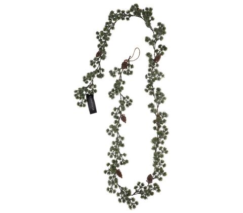 Juleguirlande fyr assorteret L 180 cm