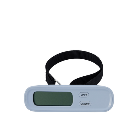 Digital kuffertvægt assorterede farver 50 kg