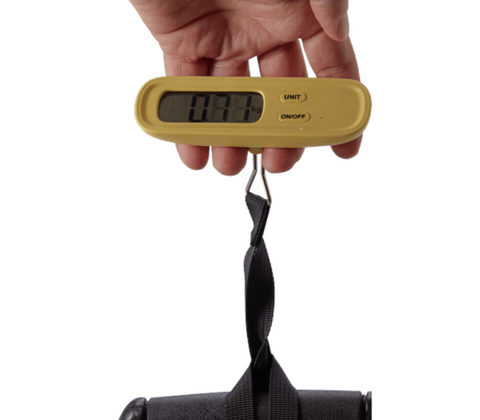 Digital kuffertvægt assorterede farver 50 kg