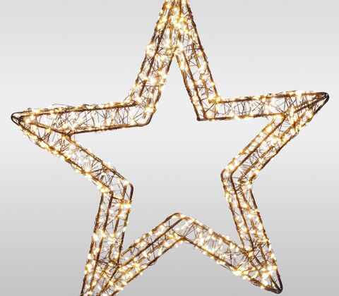 Lysstjerne med 800 LED 36 x 36 cm