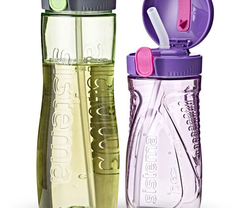 Sistema Hydrate drikkedunk assorterede farver 520 ml