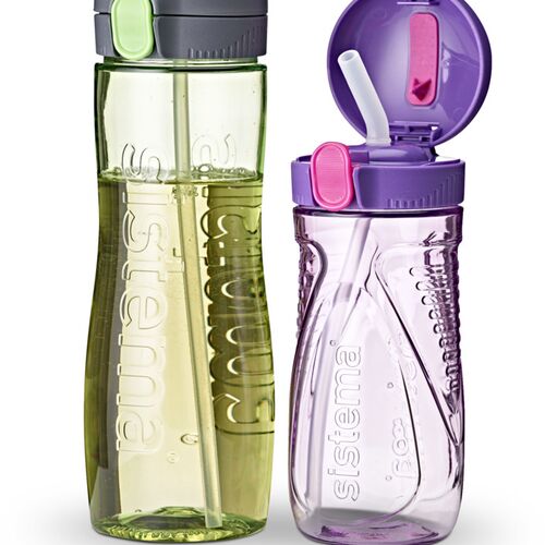 Sistema Hydrate drikkedunk assorterede farver 520 ml
