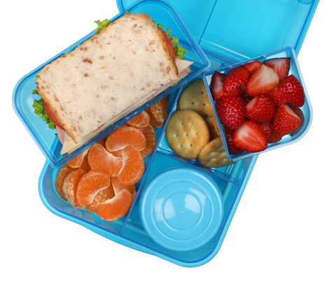Sistema Bento Cube madkasse blå 1,25 liter