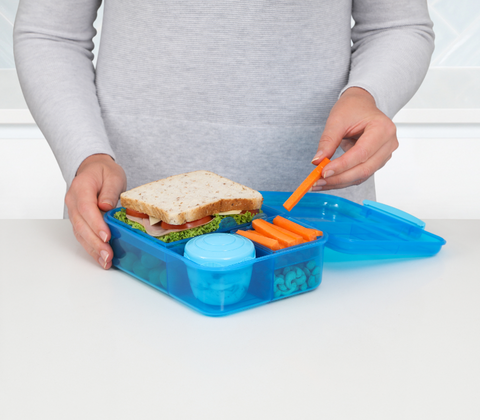 Sistema Bento madkasse blå 1,65 liter