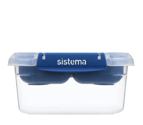 Sistema Stax To Go madkasse ocean blue 1,15 liter