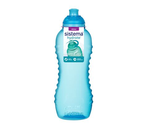 Sistema twist ‘n’ sip drikkedunk blå 460 ml