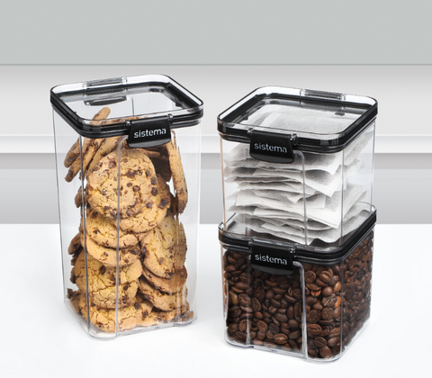 Sistema Tritan Ultra Square opbevaringsboks 2,63 liter